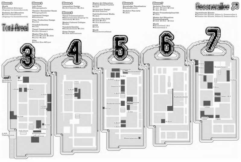 Lageplan PDF Diplome 26 ZHdK Dekoratives Bild
