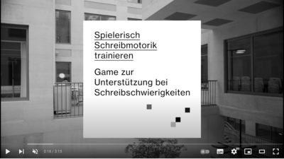 Playfully train writing motor skills Playfully train writing motor skills