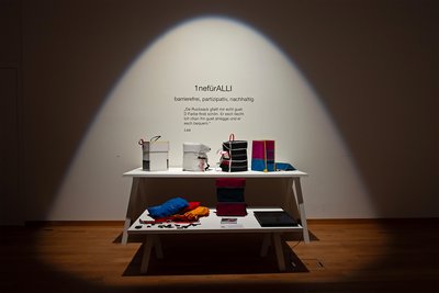 «1nefürALLI» — ein inklusives Rucksack-Design «1nefürALLI» — ein inklusives Rucksack-Design